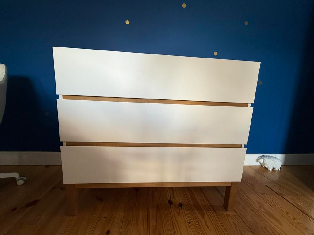 Quax Indigo Commode - perfecte staat! MOET WEG, Maison & Meubles, Armoires | Commodes, Comme neuf, Enlèvement