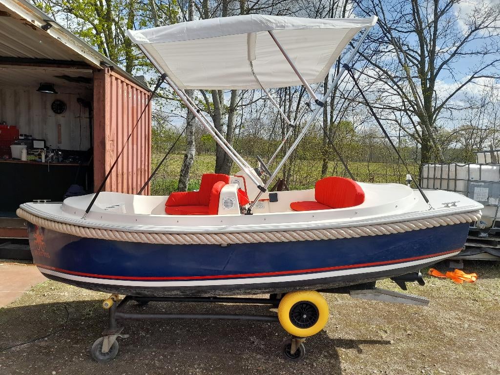 Elektrische sloep te koop, Watersport en Boten, Sloepen, Bilgepomp, Elektrisch, Ophalen of Verzenden, Zo goed als nieuw