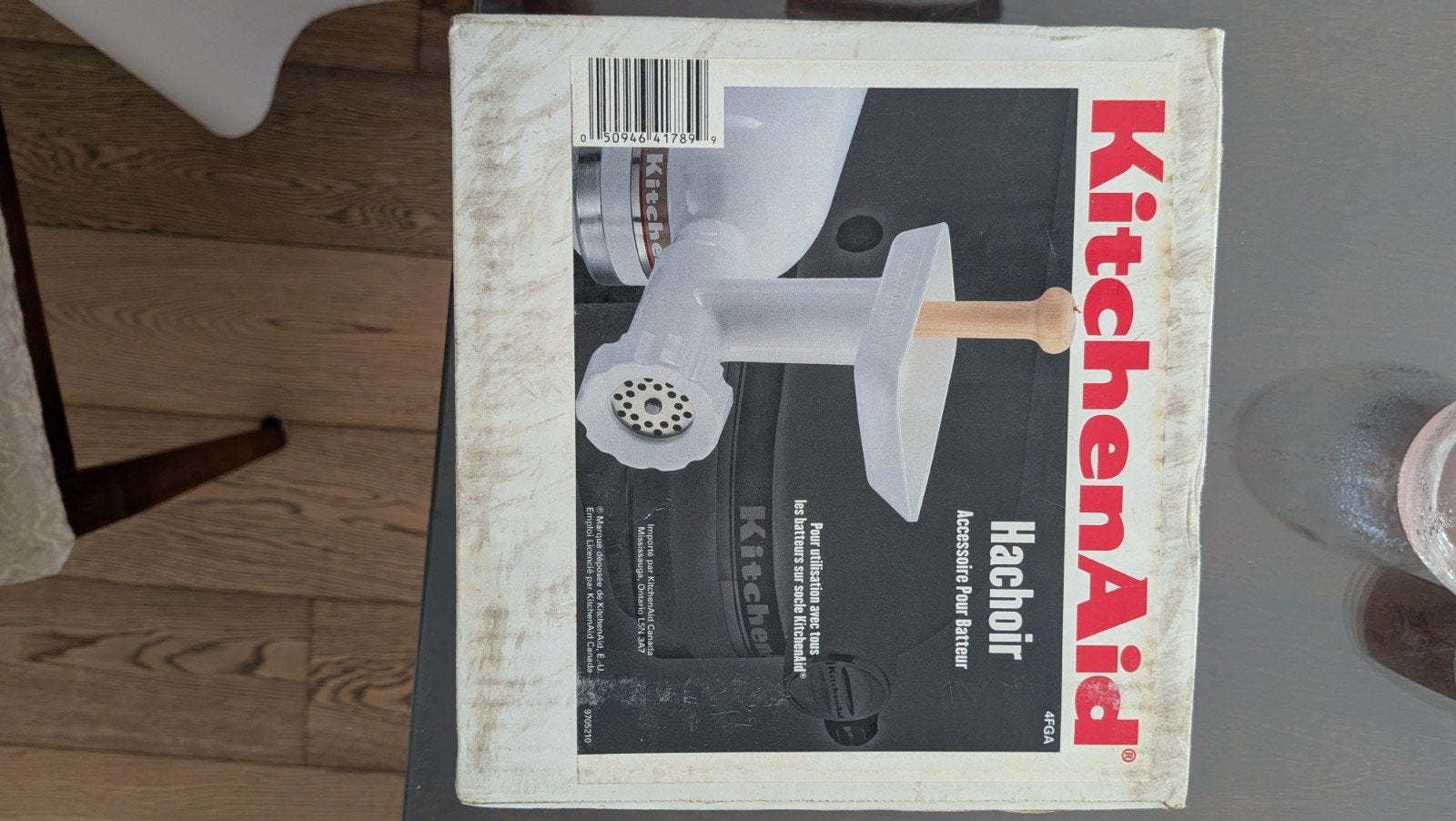 KitchenAid FGA-2 hakselhulpstuk - Nieuwstaat met doos, Huis en Inrichting, Keuken | Potten en Pannen, Nieuw, Ophalen