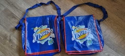turnzak of zwemzak blauw Vingino retro, Ophalen of Verzenden, Zo goed als nieuw