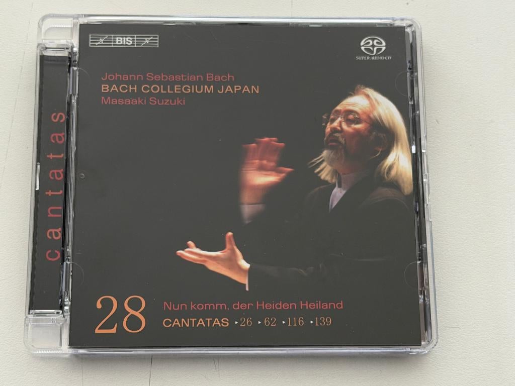 Johann Sebastian Bach– Cantatas 28 : 2662116139, CD & DVD, CD | Classique, Utilisé, Enlèvement ou Envoi