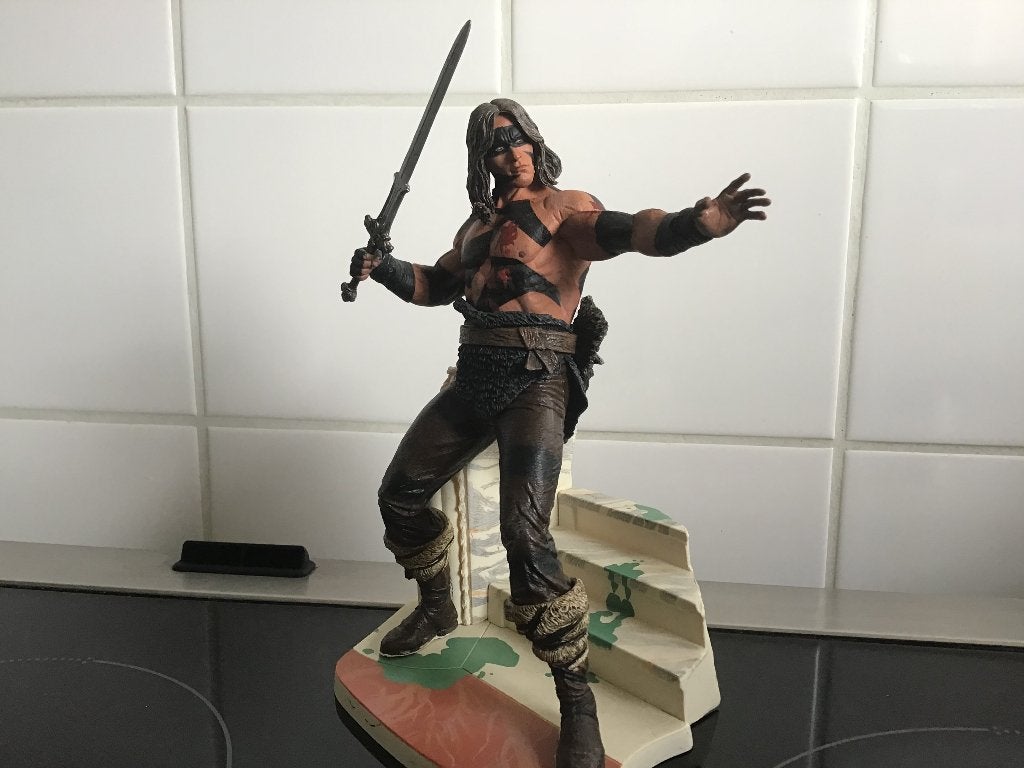 Neca Conan the Barbarian serie 1 war paint 2001, Enlèvement