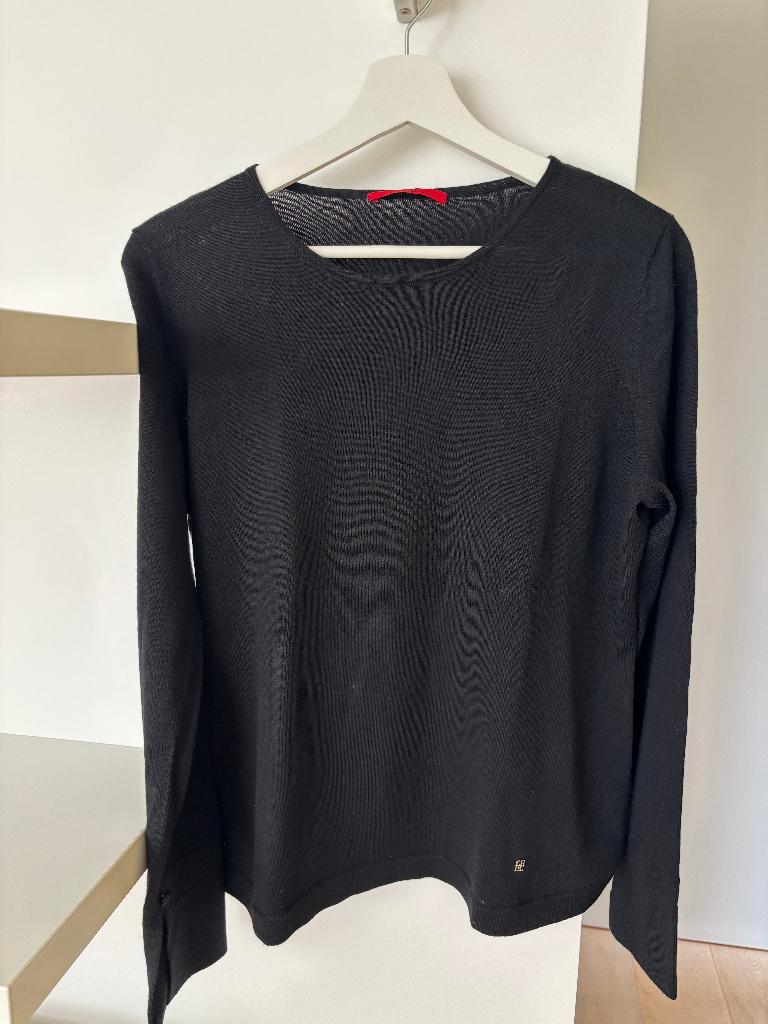 Carolina Herrera zwarte pull dames L, Vêtements | Femmes, Pulls & Gilets, Comme neuf, Taille 42/44 (L), Noir, Enlèvement ou Envoi