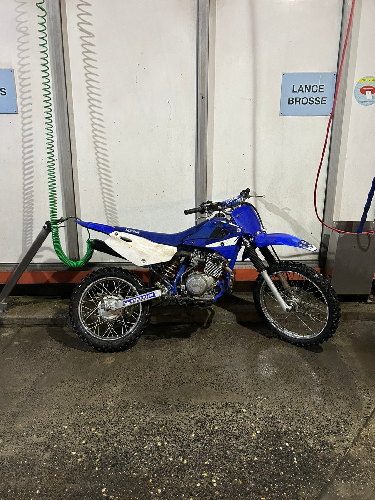 125 TTR, Enlèvement, Comme neuf