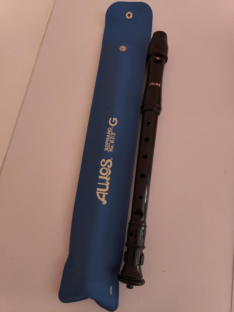 Blokfluit Aulos, Muziek en Instrumenten, Ophalen, Zo goed als nieuw