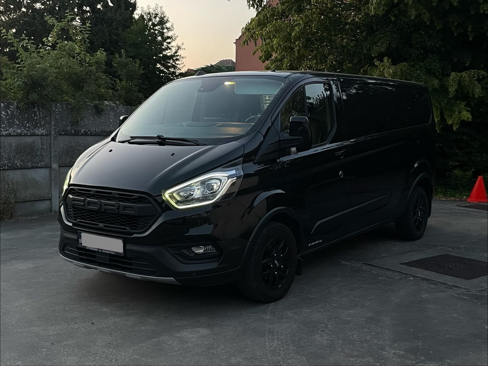 Ford transit trail, Auto's, Voorwielaandrijving, Zwart, 2800 kg, Zwart