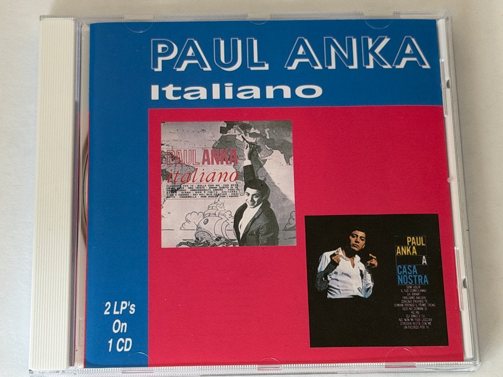 Paul Anka – Italiano, Ophalen of Verzenden, Gebruikt, Pop, Album