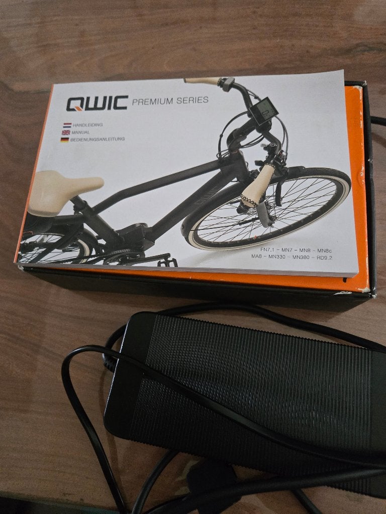 Qwic elektrische fiets, Ophalen, Qwic, Gebruikt, 51 tot 55 cm