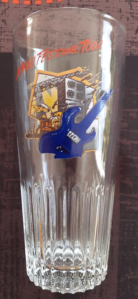 Verres Maes Festival Tour, Collections, Verres & Petits Verres, Enlèvement ou Envoi, Comme neuf, Verre à bière