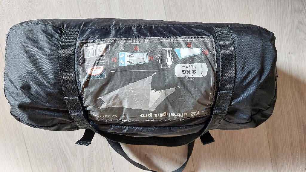 Tente quechua T2 ultra light pro, Caravanes & Camping, Tentes, jusqu'à 2, Utilisé, Enlèvement
