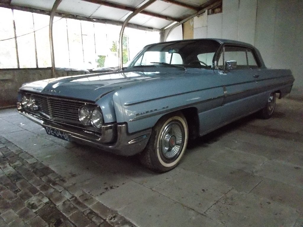 Oldsmobile Super 88 Holiday Coupe 1962, Auto's, Automaat, 170 g/km, Blauw, 6400 cc