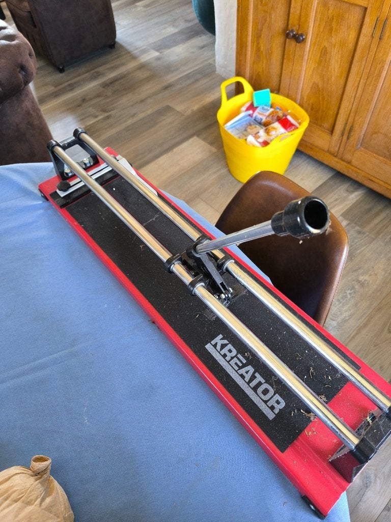 Tegelsnijder  nieuw, Bricolage & Construction, Outillage | Outillage à main, Enlèvement, Neuf, Outil de coupe, Autres marques