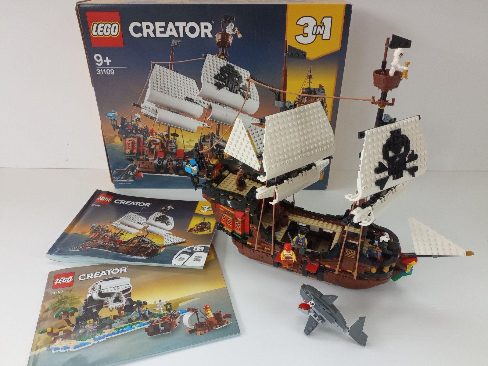 Lego 31109, Le bateau pirate, Enlèvement, Complet, Lego, Creator
