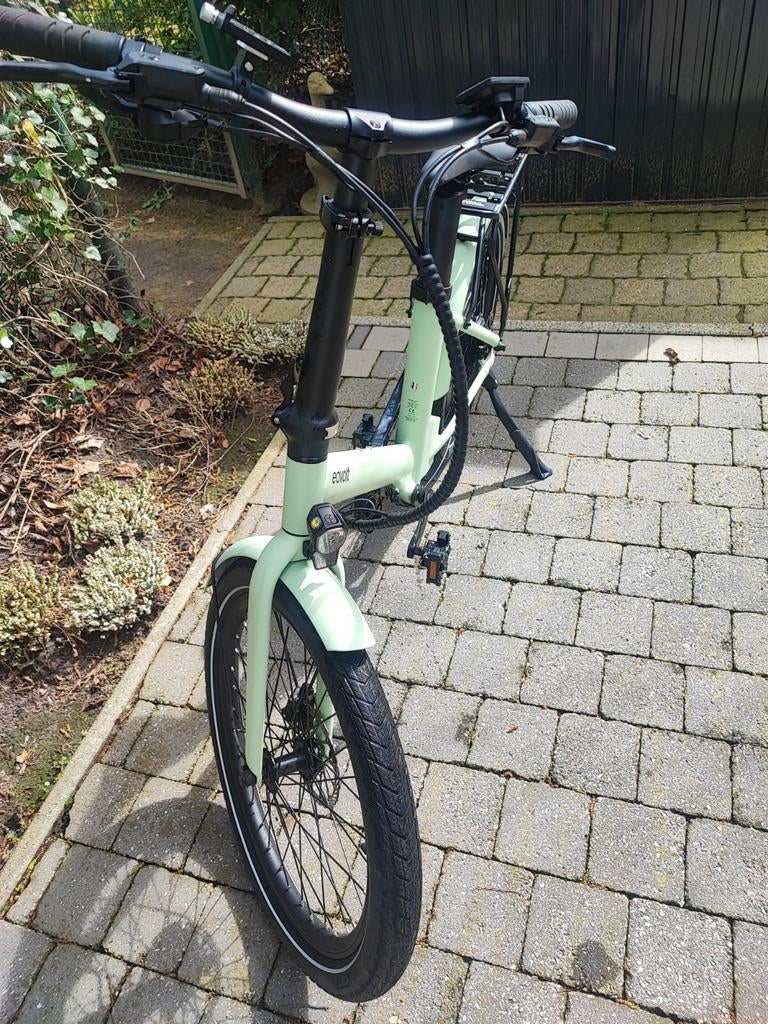 Elektrische plooi fiets, Ophalen
