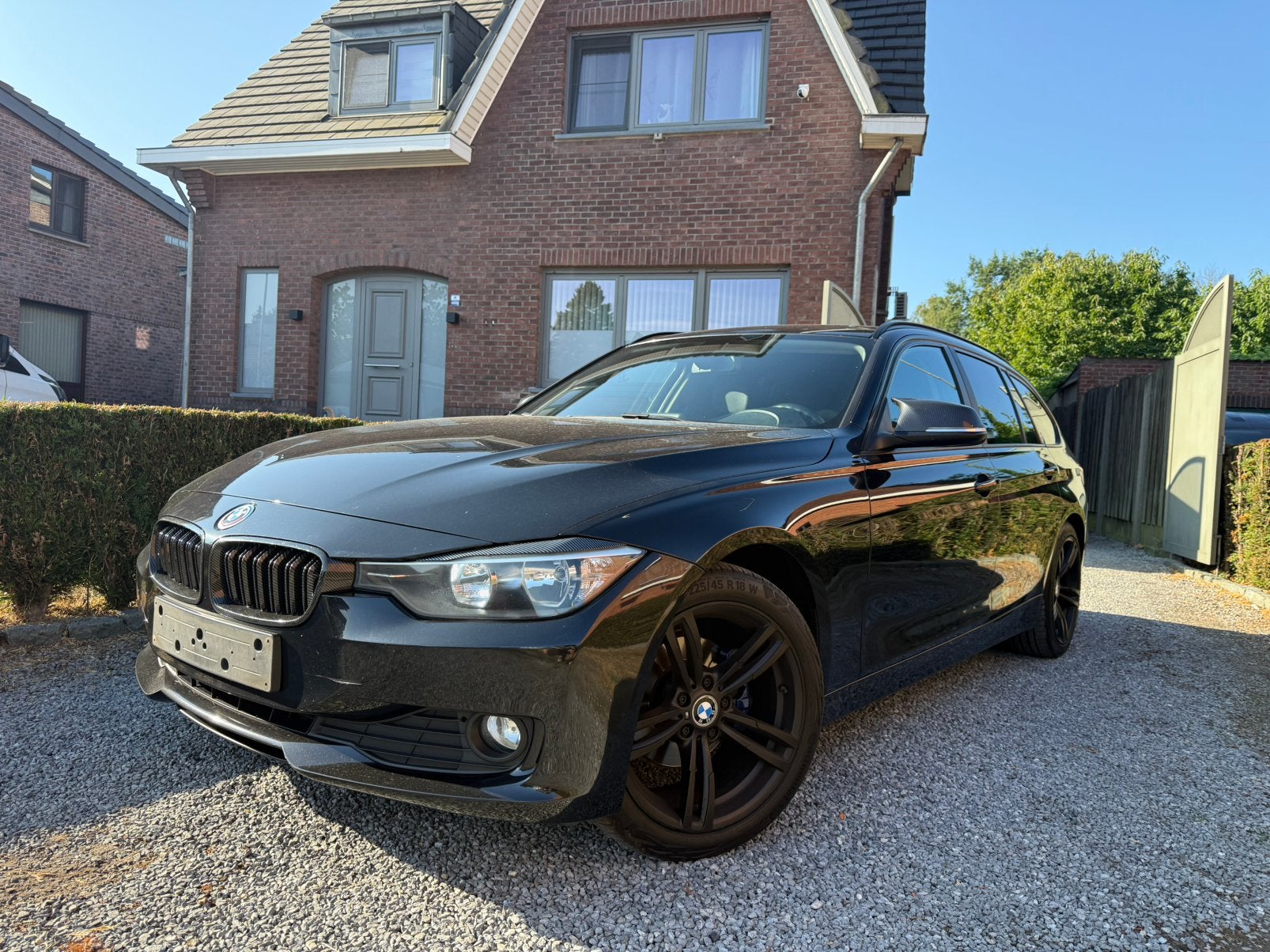 BMW 316dA - 2014 - Automaat, Auto's, Automaat, Achterwielaandrijving, 1995 cc, Zwart