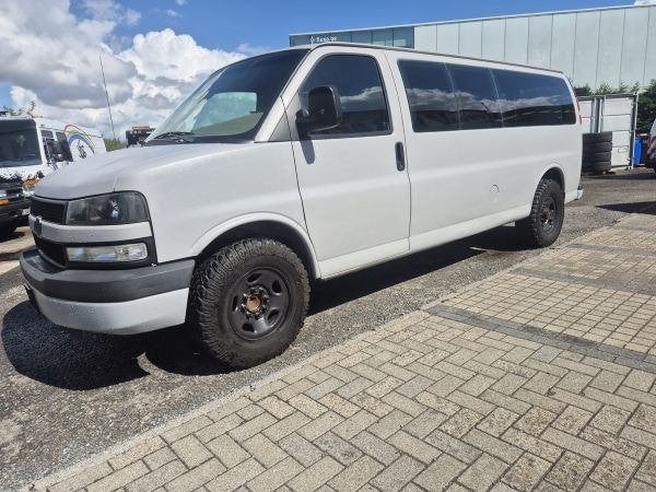 CHEVROLET EXPRESS - BJ 2002, Auto's, Achterwielaandrijving, 8 cilinders, 224 kW, Leder