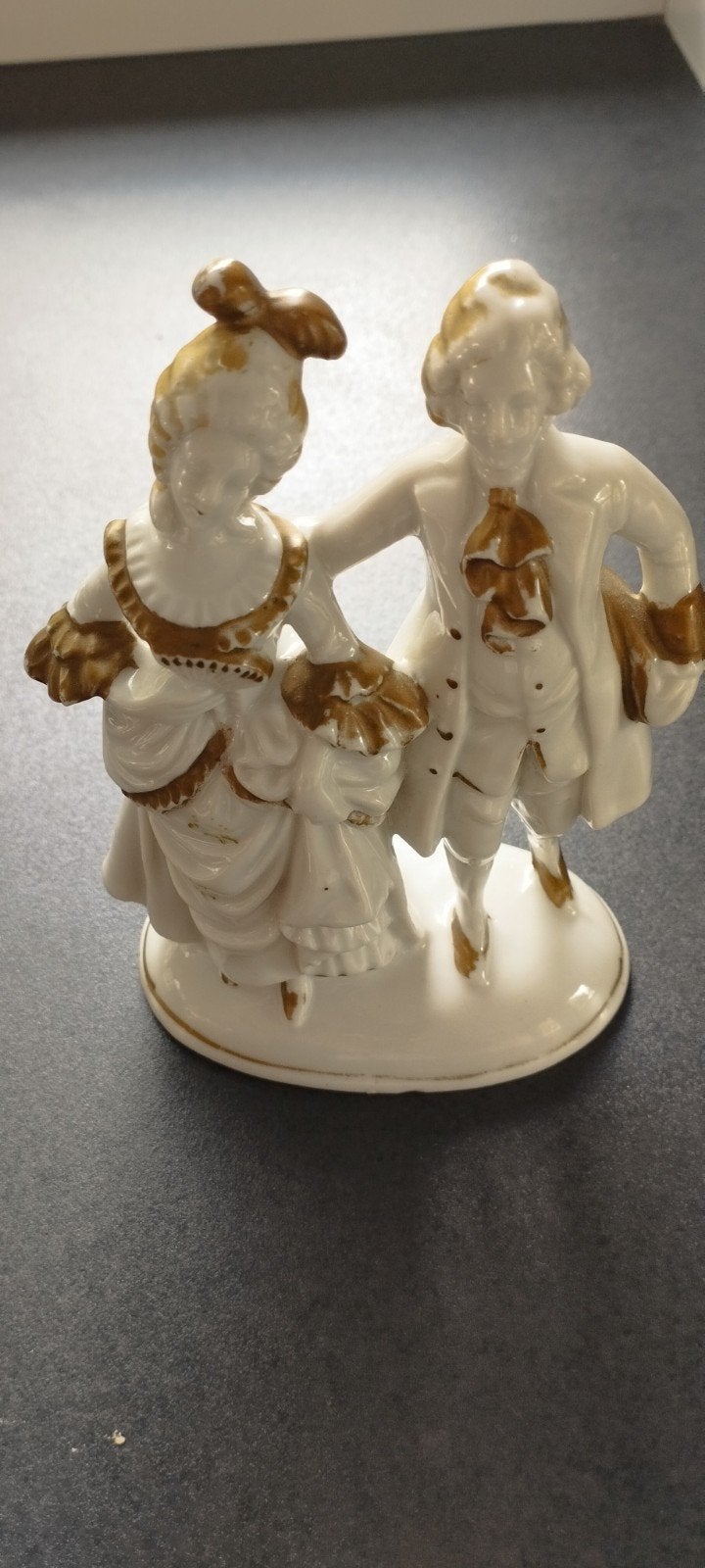 Couple galant de style Rococo, Antiquités & Art, Enlèvement