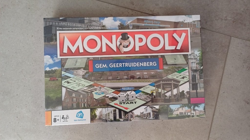 bordspel seal Monopoly Geertruidenberg Monopolie NL, Hobby en Vrije tijd, Gezelschapsspellen | Bordspellen, Een of twee spelers