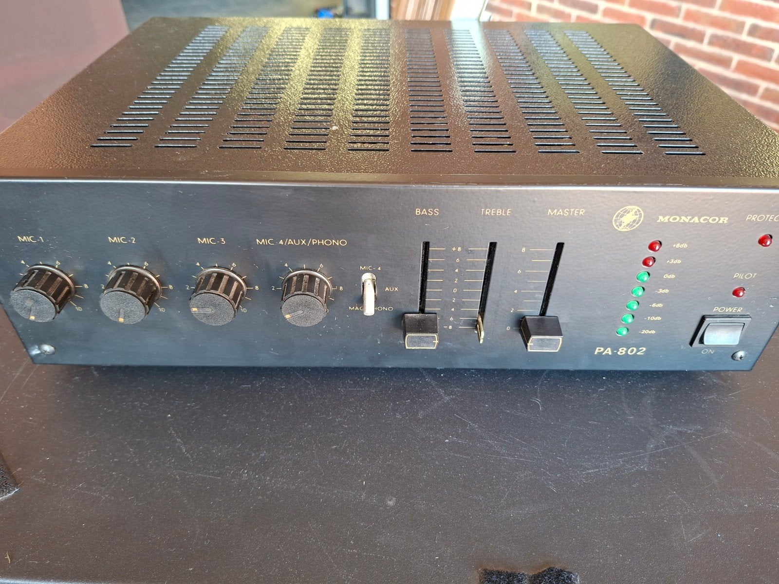 Monacor PA-802, Audio, Tv en Foto, Ophalen, Gebruikt, Overige merken