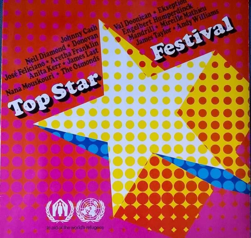 LP TOP Star Festival, Cd's en Dvd's, Vinyl | Verzamelalbums, Zo goed als nieuw, Complilatie, Pop, 1970 - 1979, 12 inch, Ophalen of Verzenden