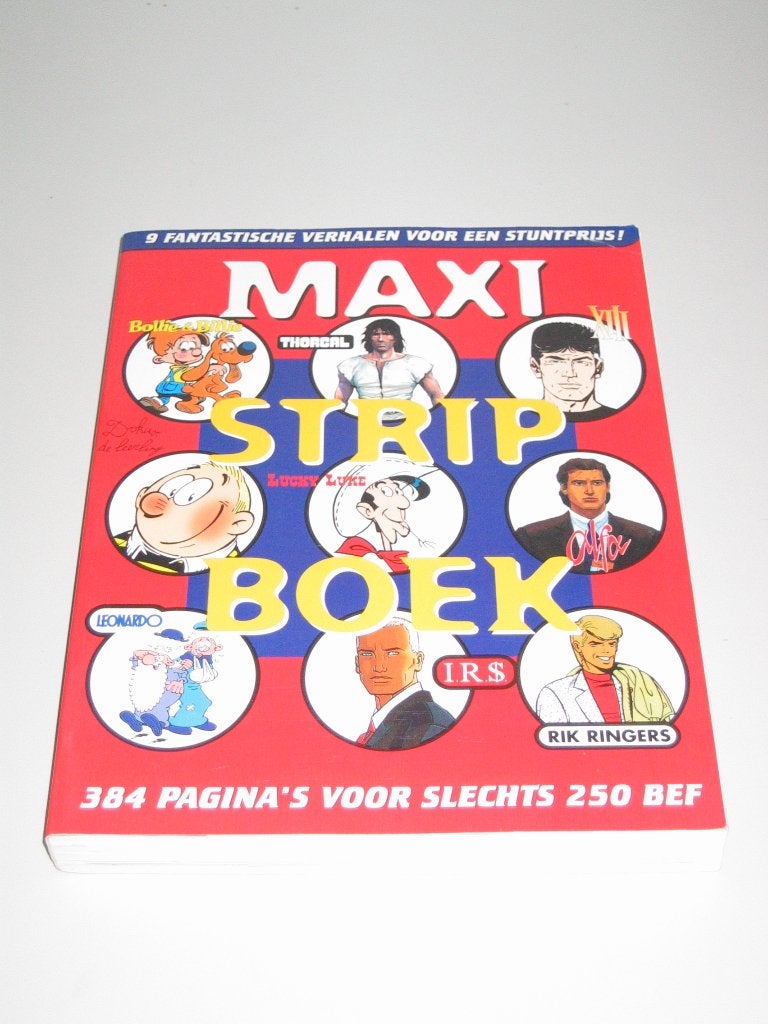 Maxi Stripboek (2000) – 9 Volledige Stripverhalen – Thorgal,, Boeken, Gelezen, Eén stripboek, Ophalen of Verzenden, Verschillende auteurs