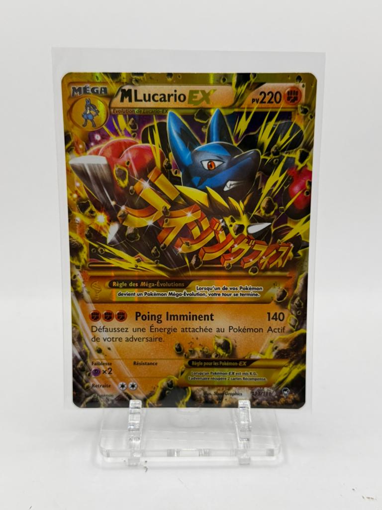Pokémon TCG M Lucario EX 113/111 Mega XY, Hobby & Loisirs créatifs, Jeux de cartes à collectionner | Pokémon, Enlèvement ou Envoi