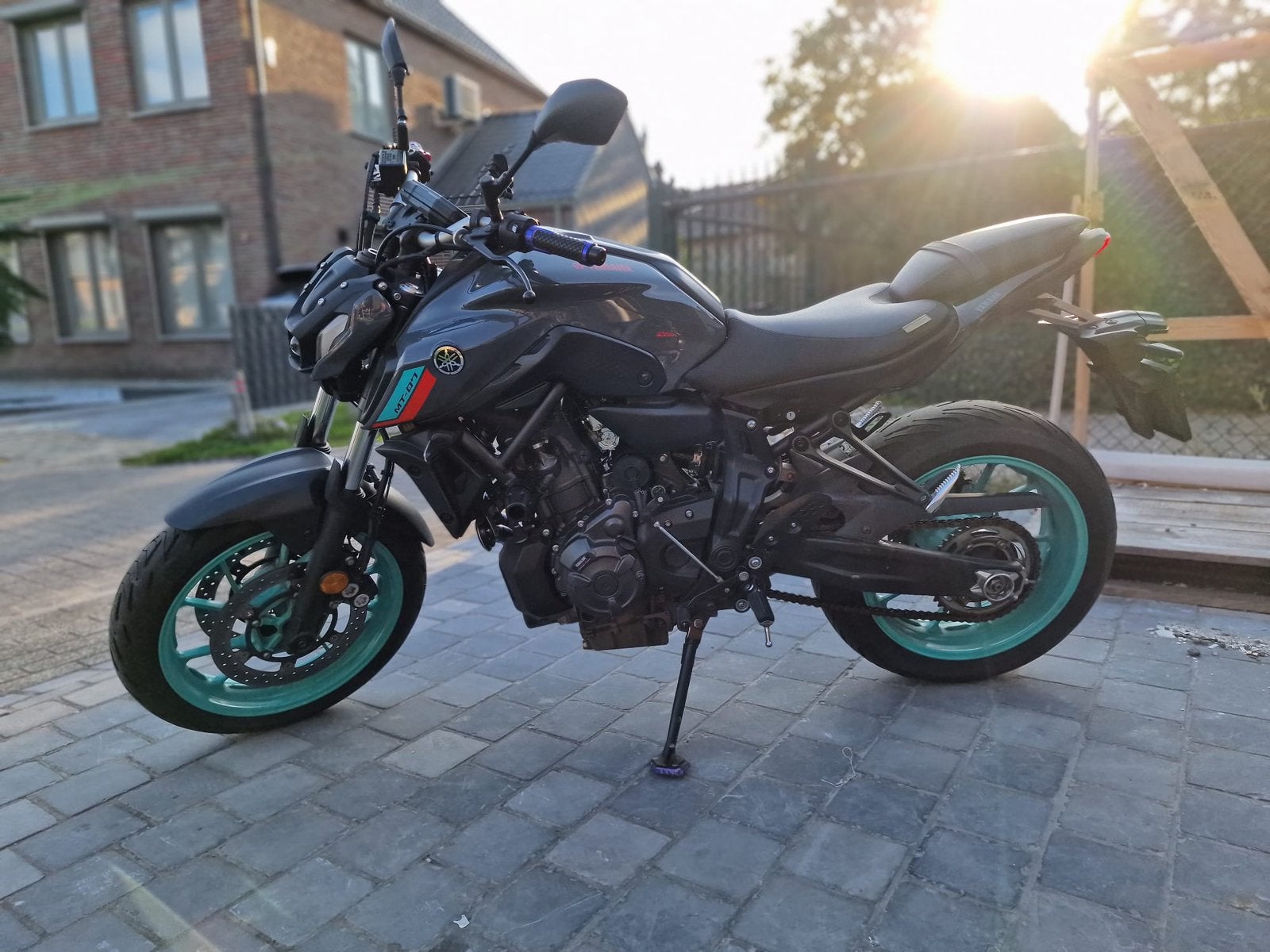 Yamaha mt07, Motoren, 700 cc, 2 cilinders, ABS, Motorrijbewijs A