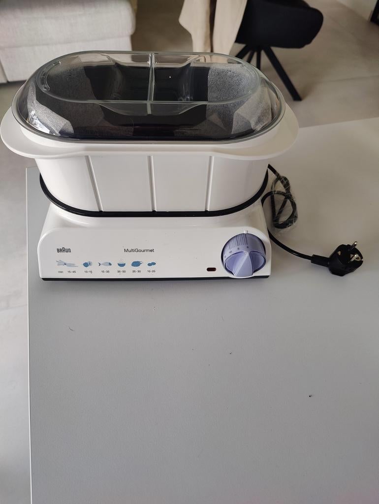Cuiseur à vapeur Braun MultiGourmet FS 20 — Cuisine saine et, Electroménager, Enlèvement, Comme neuf