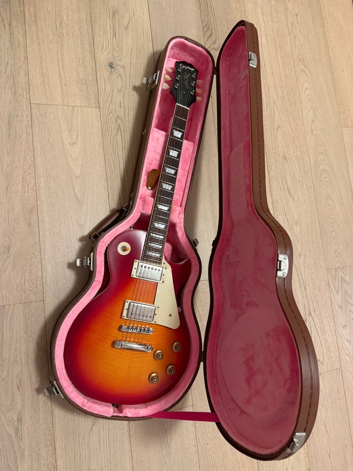 2021 Epiphone 1959 Les Paul Standard-Gibson Burstbucker 2-3, Ophalen, Zo goed als nieuw, Epiphone