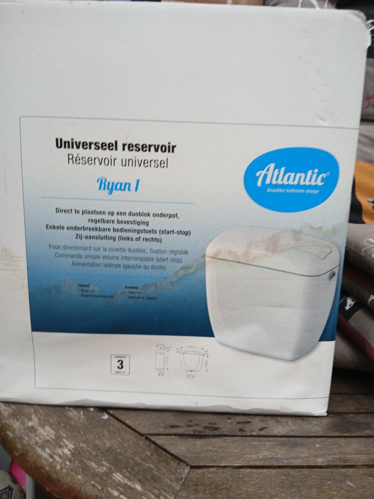 universeel reservoir, Bricolage & Construction, Sanitaire, Enlèvement, Comme neuf, Autres types
