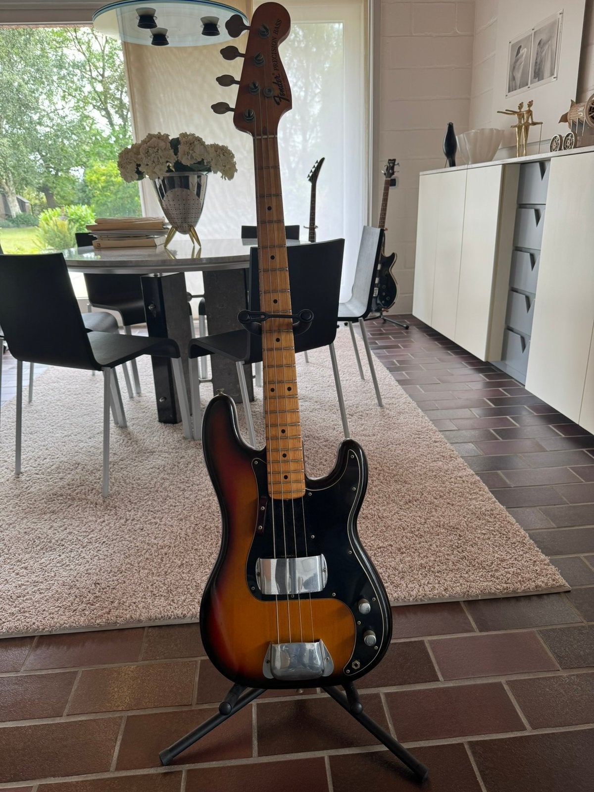 Vintage Fender Percision Bass -uit 1975 volledig origineel, Muziek en Instrumenten, Snaarinstrumenten | Gitaren | Bas, Ophalen