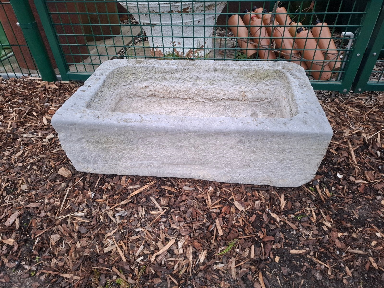 Ancienne mangeoire Prima Bluestone 87 cm x 50 cm x 25 cm ! S, Enlèvement, Pierre