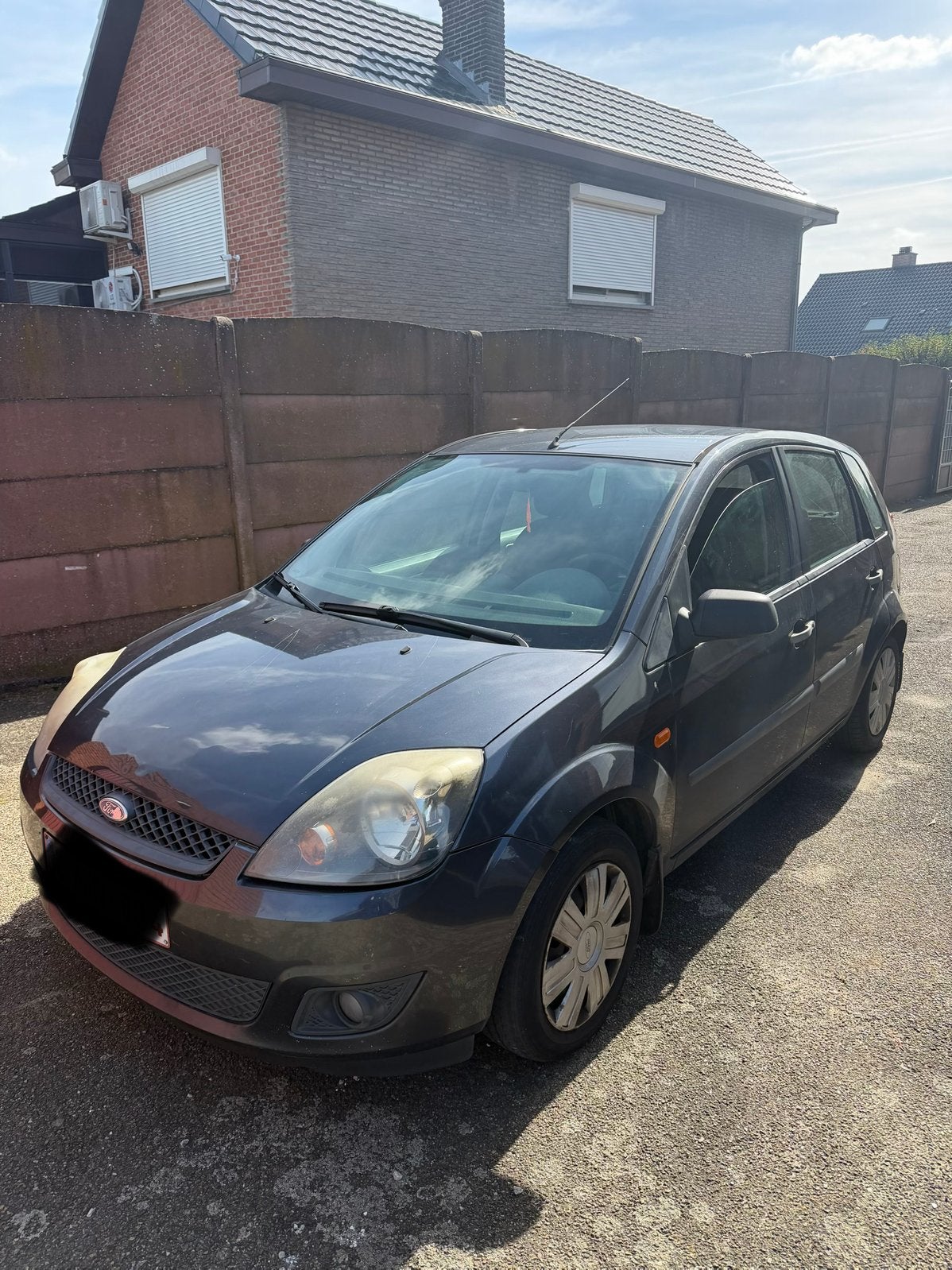 Ford fiesta 1.4 TDCI met airco, Auto's, Blauw, 5 deurs, Particulier, Fiësta