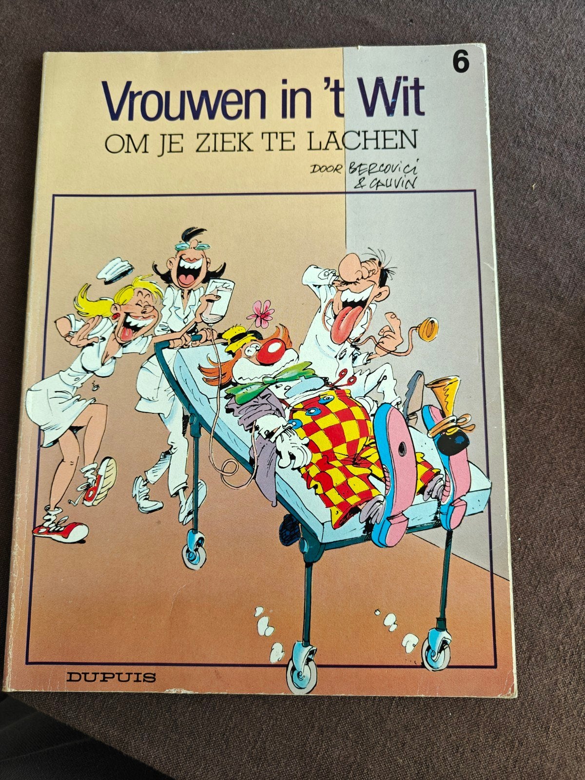 Bercovici - Om je ziek te lachen, Boeken, Stripverhalen, Ophalen of Verzenden, Bercovici