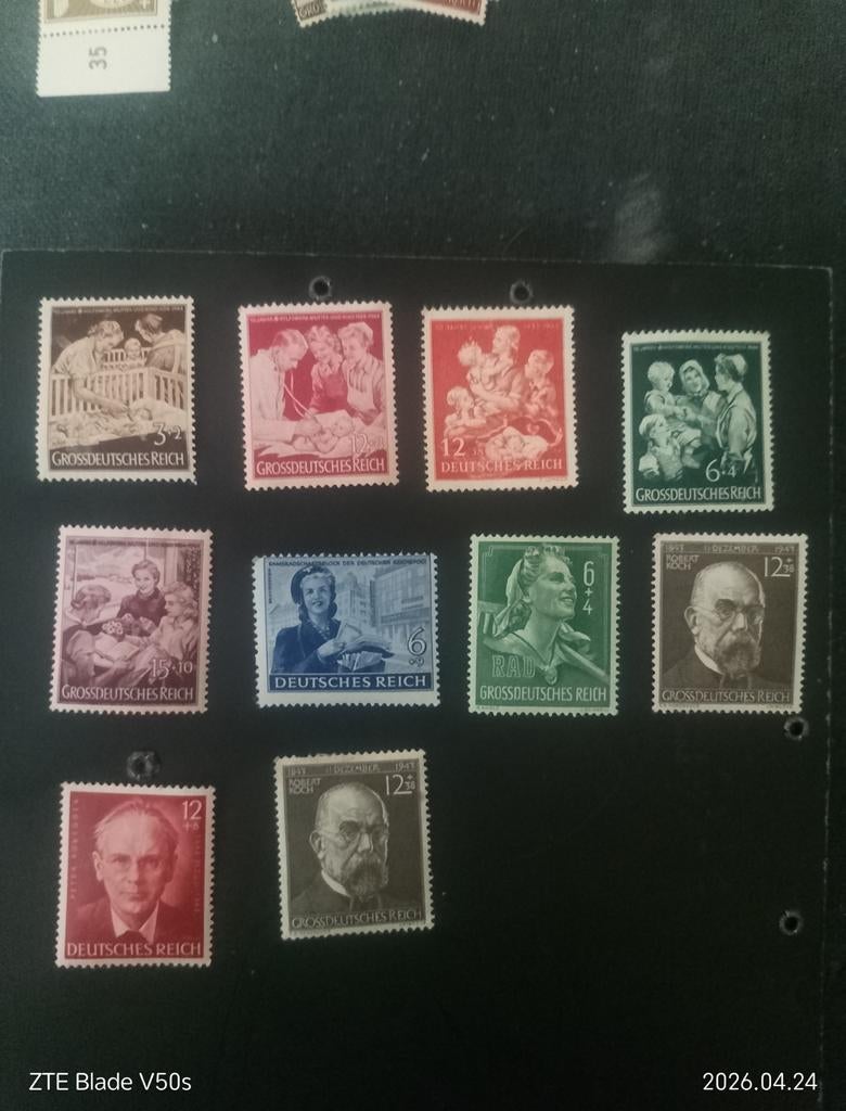 Postzegels Duitserijk, Ophalen of Verzenden