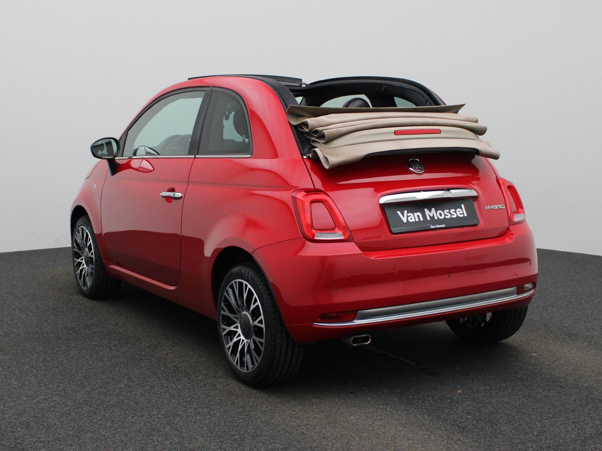 Fiat 500C 1.0 Hybrid 70 Dolcevita, Auto's, Voorwielaandrijving, 4 zetels, Stof, Cabriolet