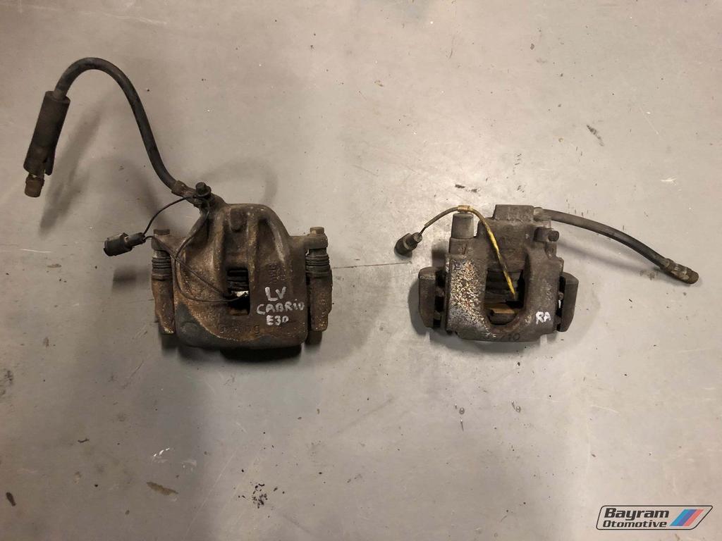 Bmw E30 remklauw 51mm poten schijven voor achter 3-serie abs, Gebruikt, -, -, Ophalen of Verzenden