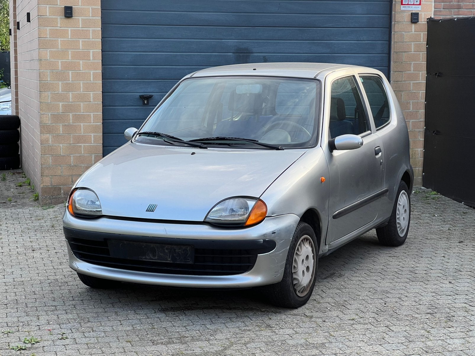 Fiat Seicento 0.9 CityMatic 2 Sleutels, Voorwielaandrijving, 4 zetels, Stof, Seicento