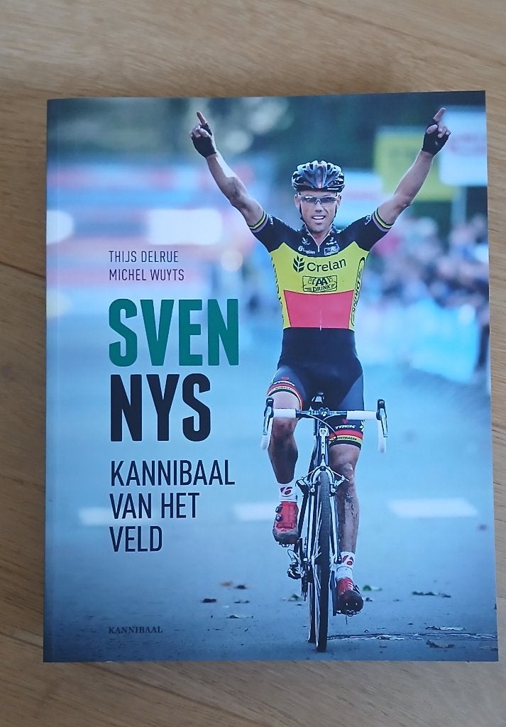 Wielrennen gesigneerd boek Sven Nys, Ophalen of Verzenden