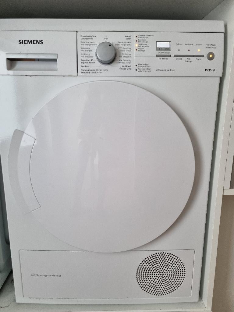 Droogkast Siemens, Elektronische apparatuur, Ophalen, 6 tot 8 kg, Gebruikt, Anti-kreukfase
