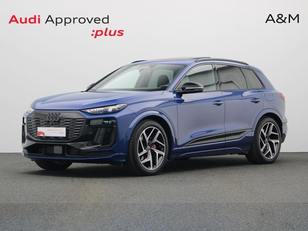 Audi Q6 e-tron Q6 e-Tron 100 kWh 55 Quattro Edition one blue, Auto's, Automaat, Overige modellen, Elektrisch, SUV of Terreinwagen