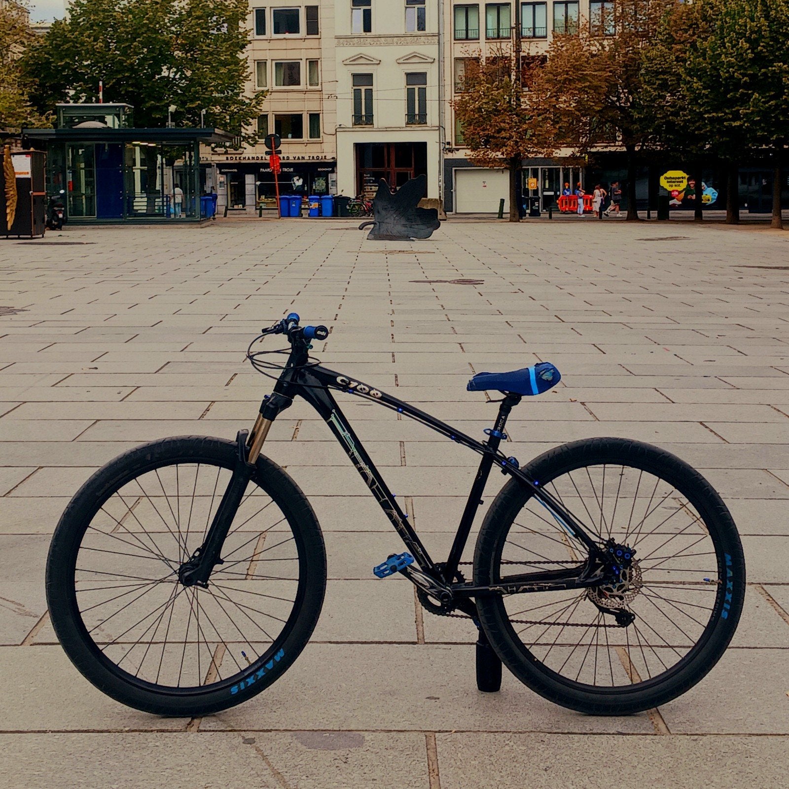 Collective C100, Fietsen en Brommers, Hardtail, Ophalen, Zo goed als nieuw, Schijfrem
