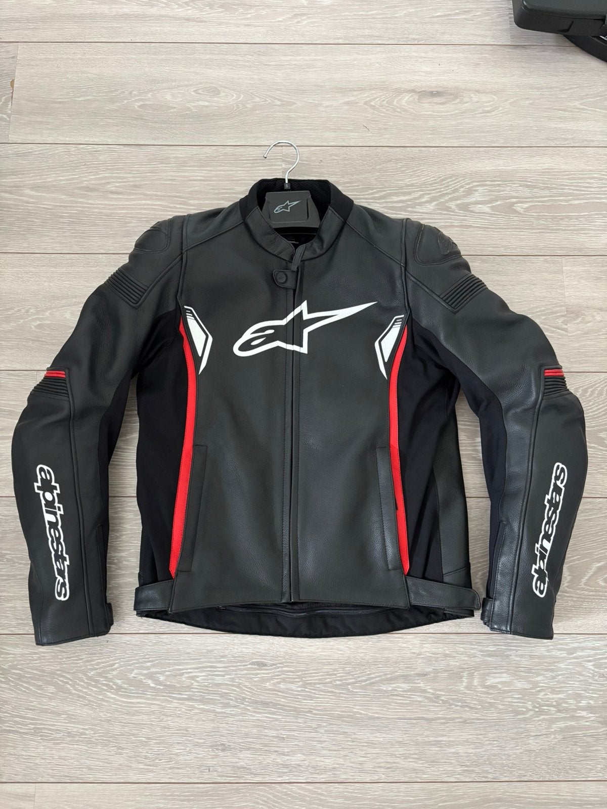 Alpinestars lederen motor jas, Motos, Enlèvement