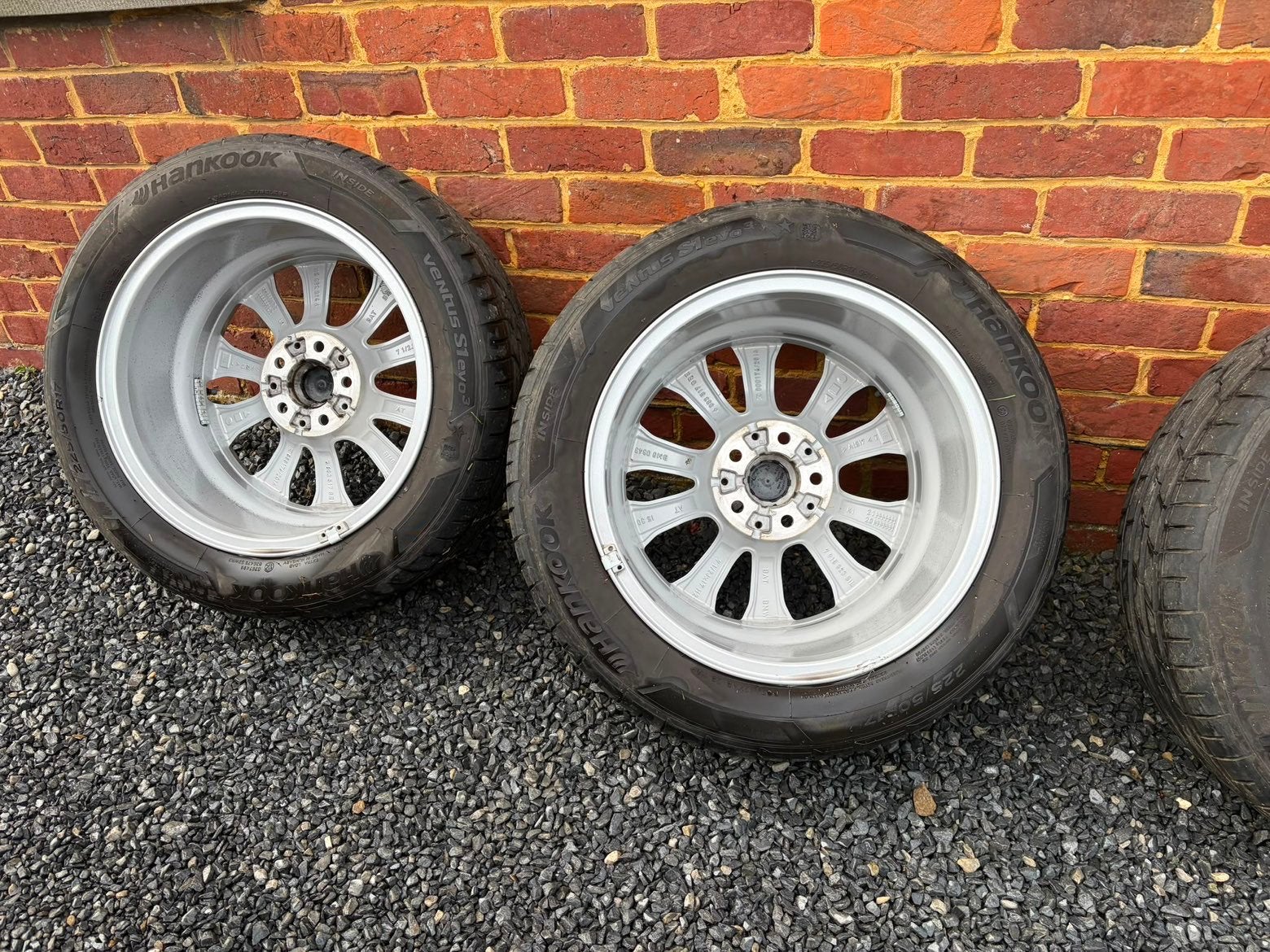 Te koop 19”225/50 R 17 hankook, Enlèvement, Utilisé, BMW