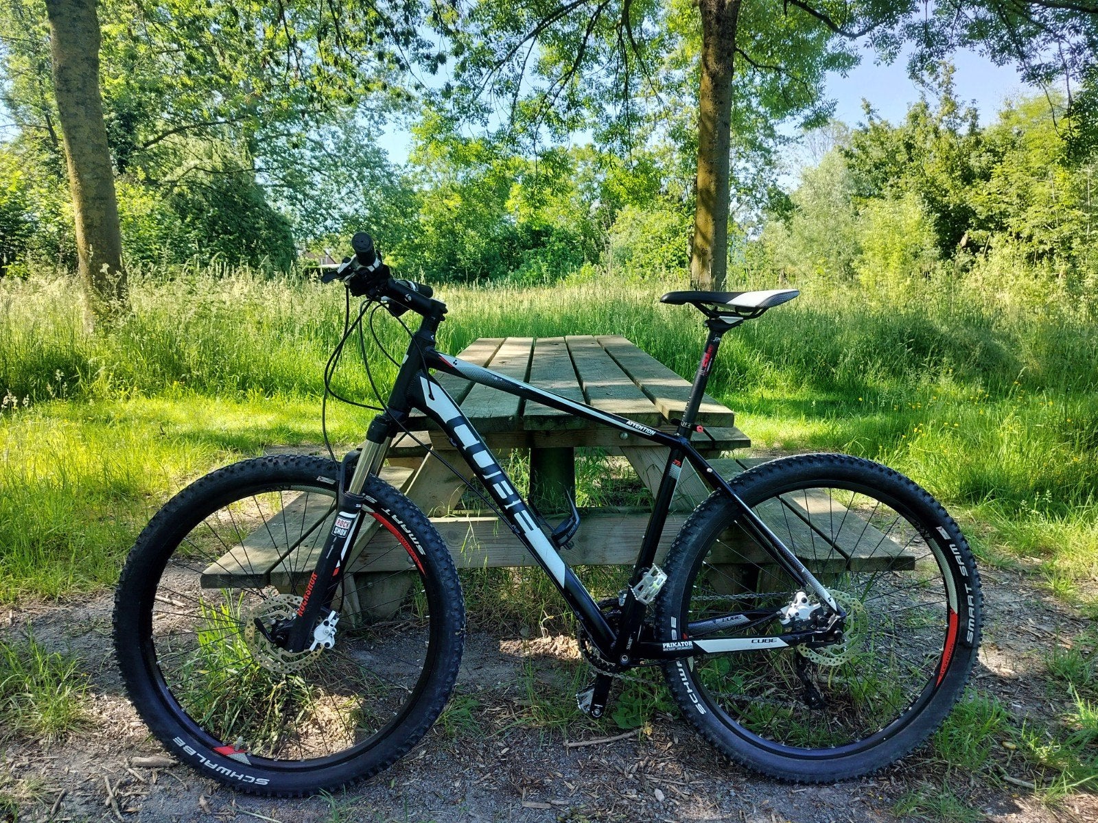 MTB Cube Attention, Fietsen en Brommers, Fietsen | Heren | Sportfietsen en Toerfietsen, 28 inch, Gebruikt, Vering, Schijfrem