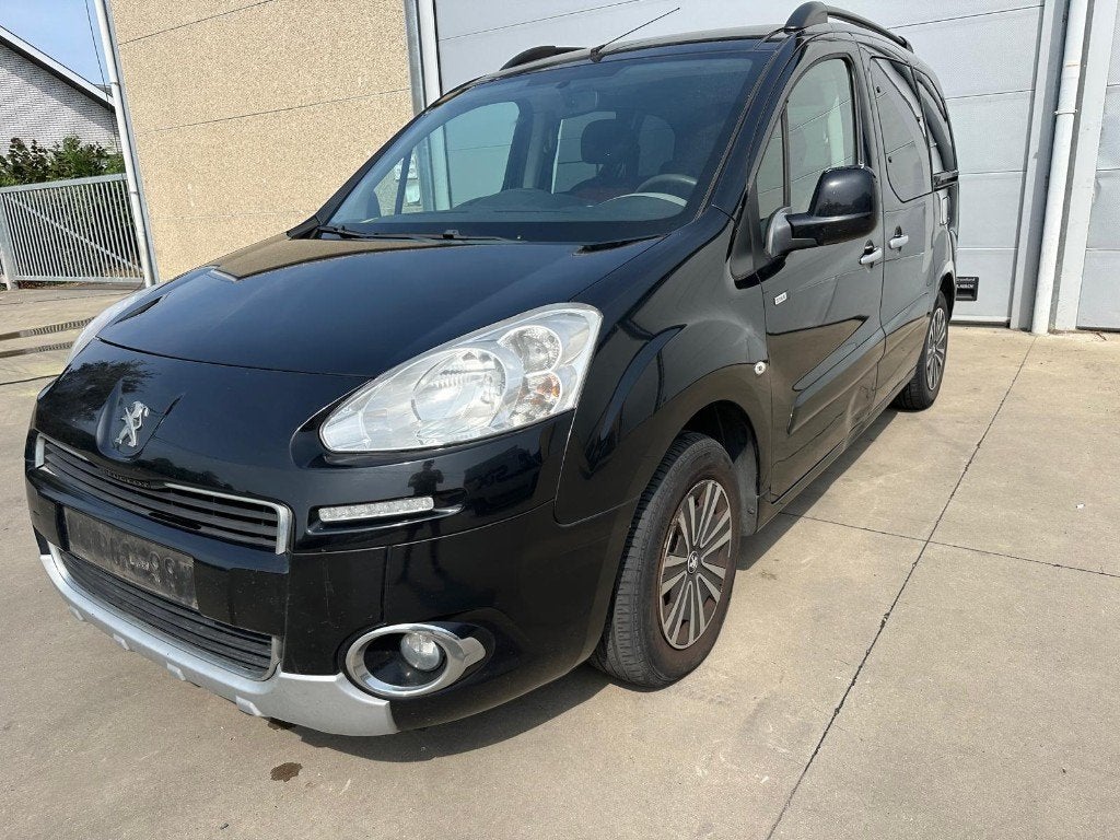 Peugeot Partner Tepee XTR 1.6HDI, Auto's, Voorwielaandrijving, 4 cilinders, 1600 cc, Zwart