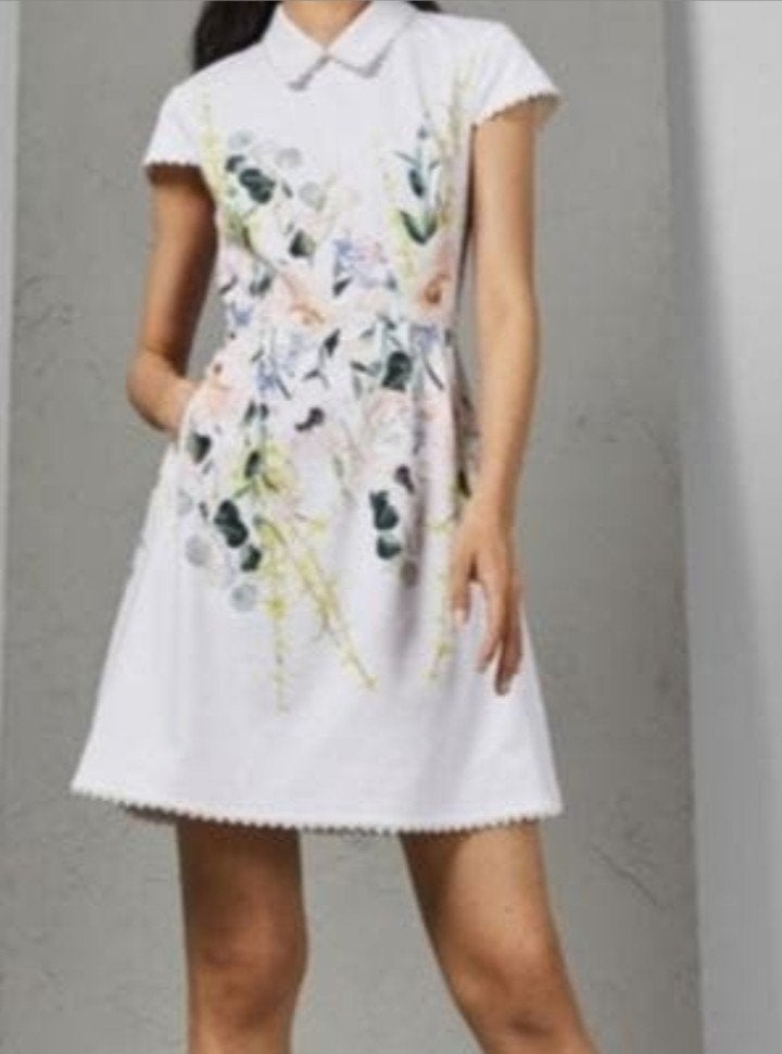 Nieuwe Ted Baker zomerjurk. Koopje!, Maat 42/44 (L), Nieuw, Ophalen of Verzenden, Ted Baker