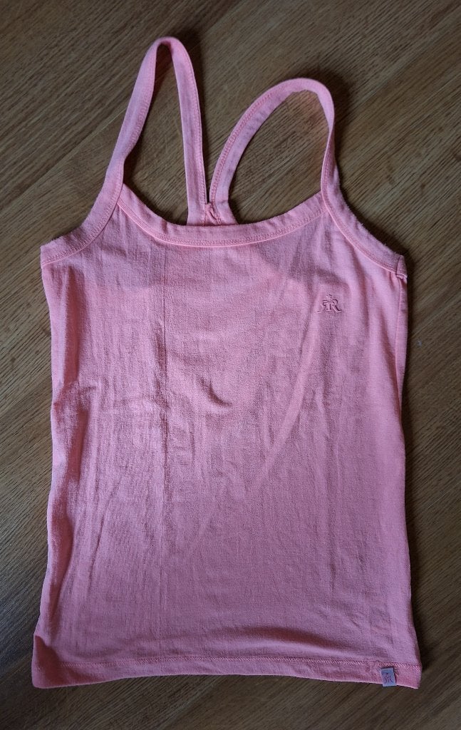 Retour zalmroze topje 128, Enfants & Bébés, Vêtements enfant | Taille 128, RETOUR, Enlèvement ou Envoi, Chemise ou À manches longues