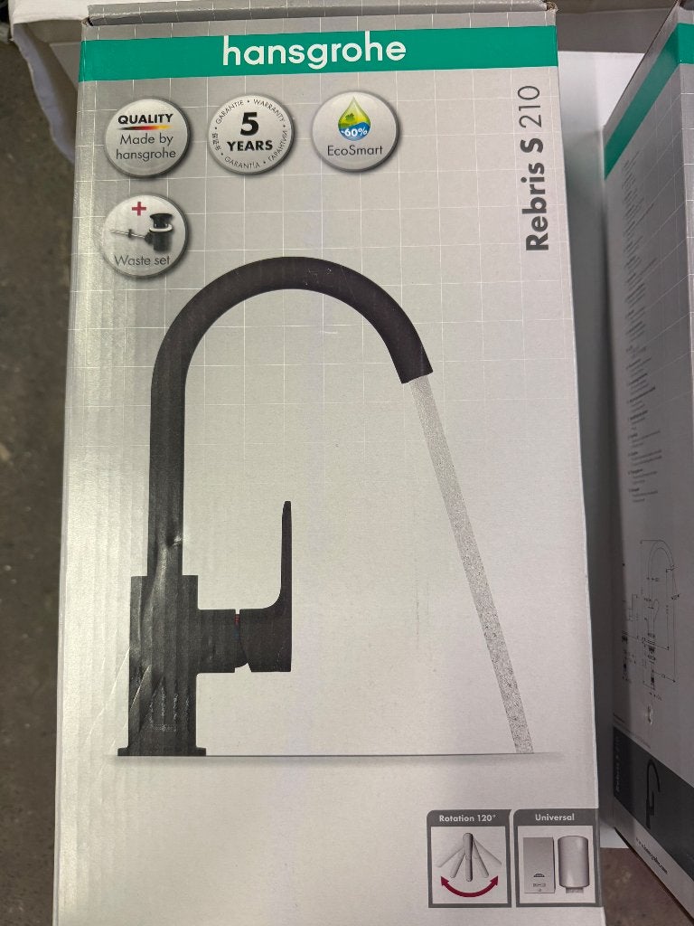 Robinet Hansgrohe, Enlèvement, Neuf