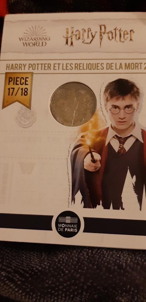 Pièce de monnaie en argent harry Potter, Ophalen of Verzenden